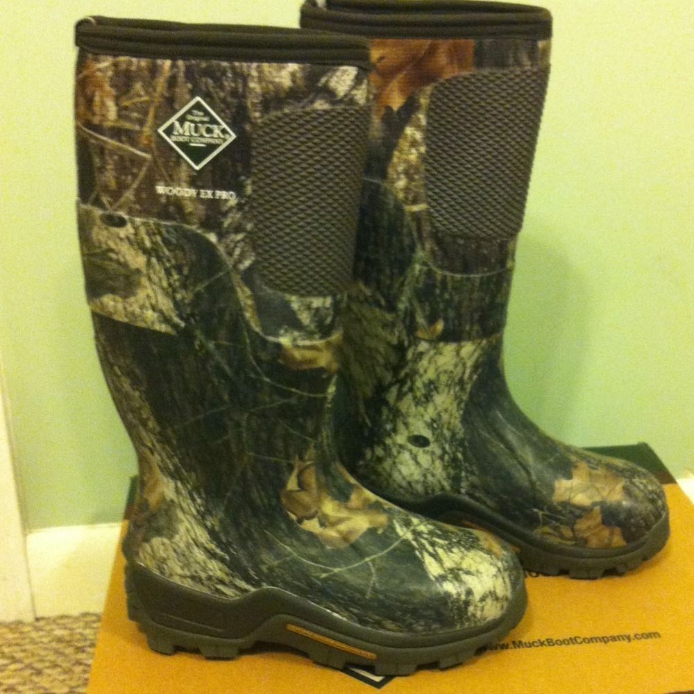 Camo Muck Boot Hunting Boot Woody EX Pro Mossy Oak New Men 5 Women 6