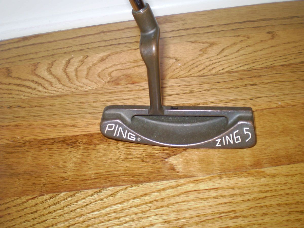  Ping Zing 5 Putter Beryllium Copper 35"