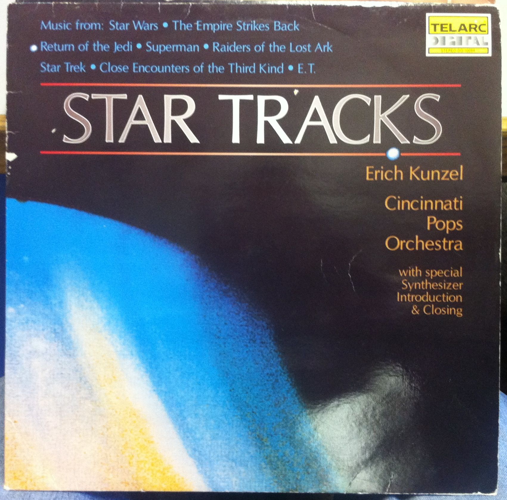 ERICH KUNZEL star tracks LP Mint  DG 10094 Telarc Audiophile German