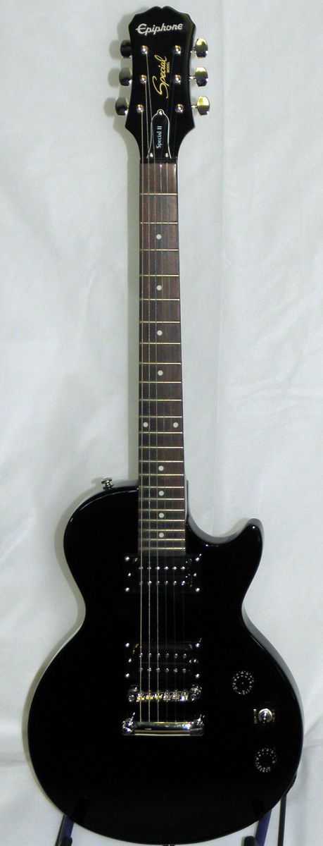 Epiphone Les Paul Special II Black Electric Guitar