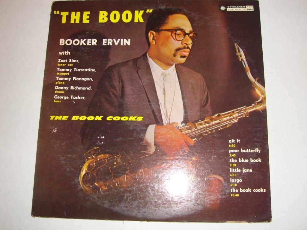 JAZZ BOOKER ERVIN BETHLEHEM LP 6048 THE BOOK ZOOT SIMS TOMMY