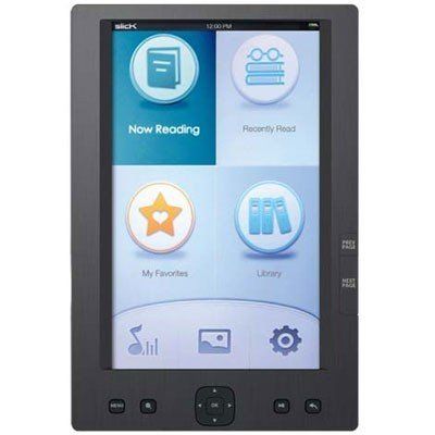 slick er700 ereader 2gb 7in black