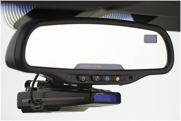  BBE 2000 Radar Detector Rear View Mirror Mount ~ Escort & Beltronics