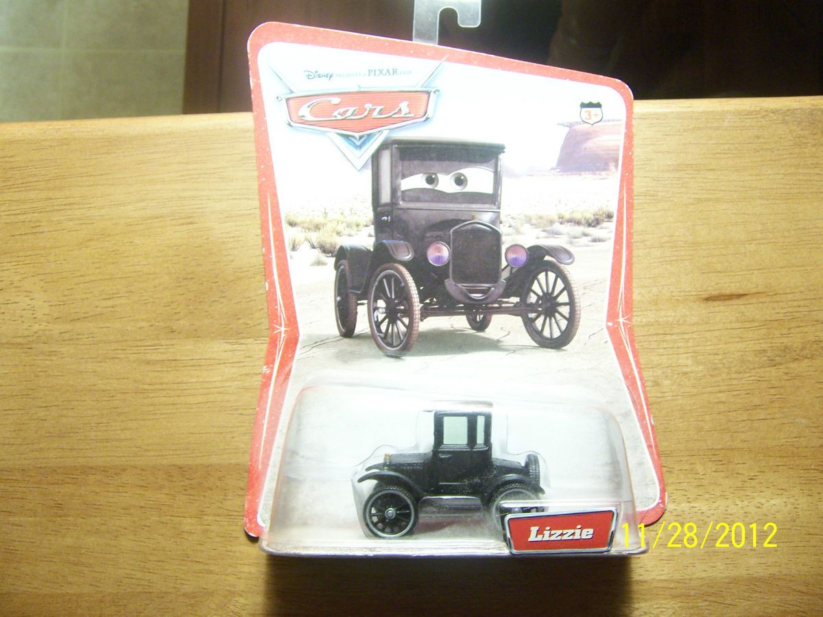 Disney Pixar Cars Lizzie Original 2005 NIP