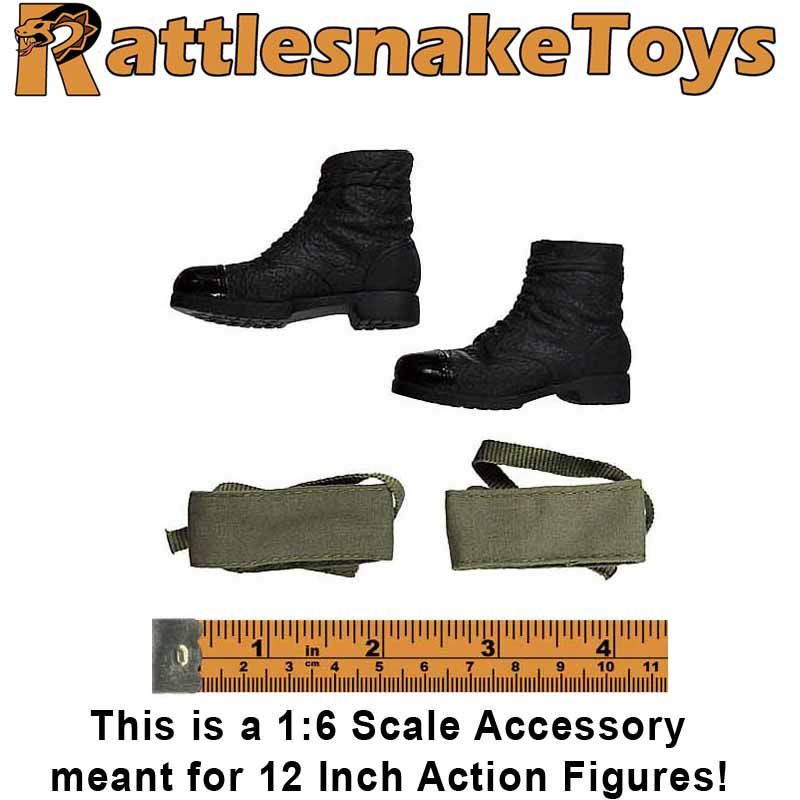 Jones Falklands War Boots w Leggings 1 6 Scale Dragon Action Figures