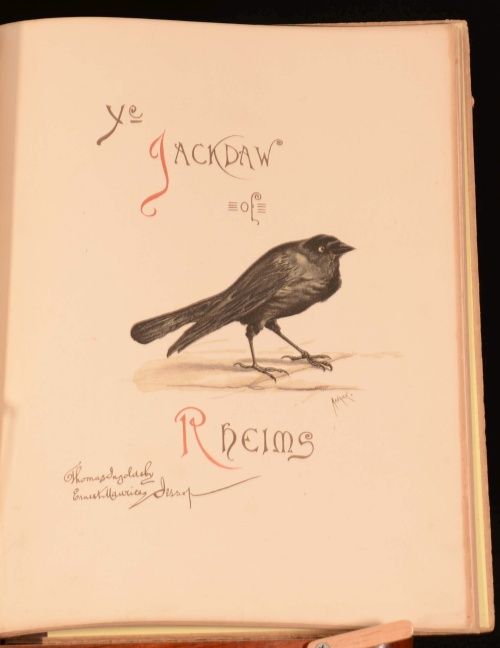 C1880 Ye Jackdaw of Rheims Maurice Jessop Ingoldsby