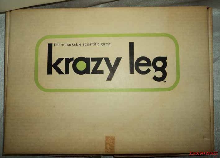 VINTAGE SCIENTIFIC KRAZY LEG GAME RATHCON INC SCIENCE LEARNING