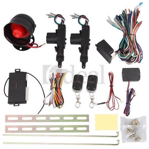 Door Remote Keyless Entry Central Lock Locking Kit Car Alarm