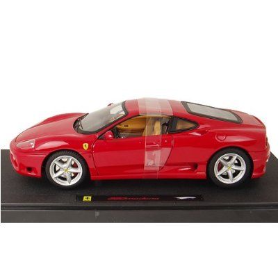 HOTWHEELS 1/18 FERRARI 360 MODENA RED/CREAM_N2051