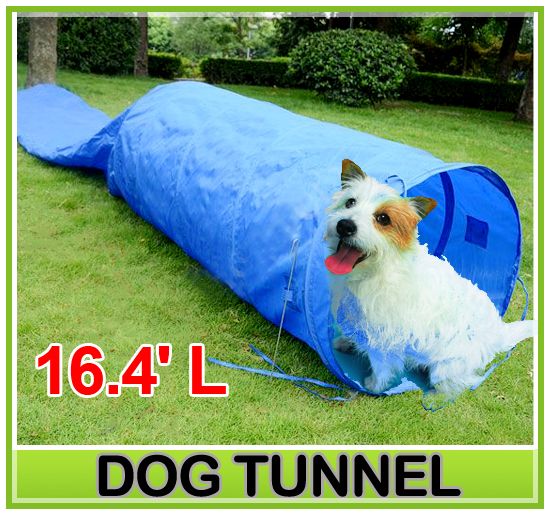  Pet Obedience Agility Training Chute Fences Exercise Pens 16 4