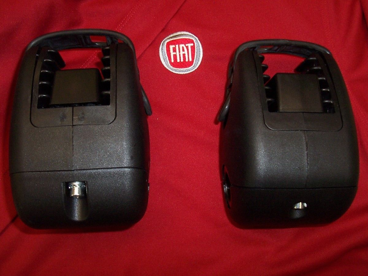 Cinquecento Fiat 500 Rear Window Carrier Ski Mounts Set of Two