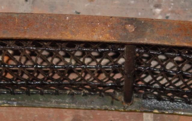 C1820 Antique Fireplace Wirework Fire Fender Smaller Size