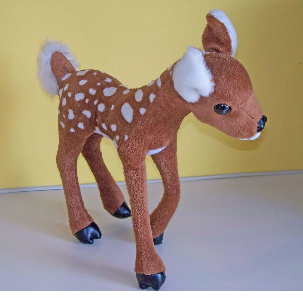 Stranger In The Woods Fawn Deer Carl R Sams Photography Plush Stuffed