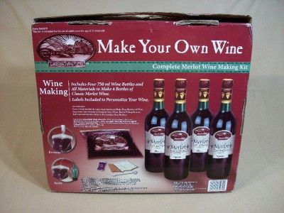 Lakeview Valley Farms Complete Merlot Wine Making Kit