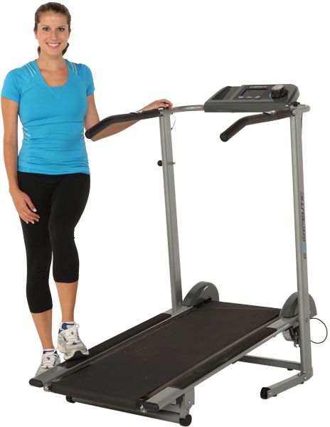  Heavy Duty Manual Folding Exercise Treadmill No Assembly Reqd