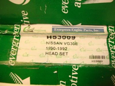 Evergreen Cylinder Head Gasket Kit HS3009 Nissan VG30E