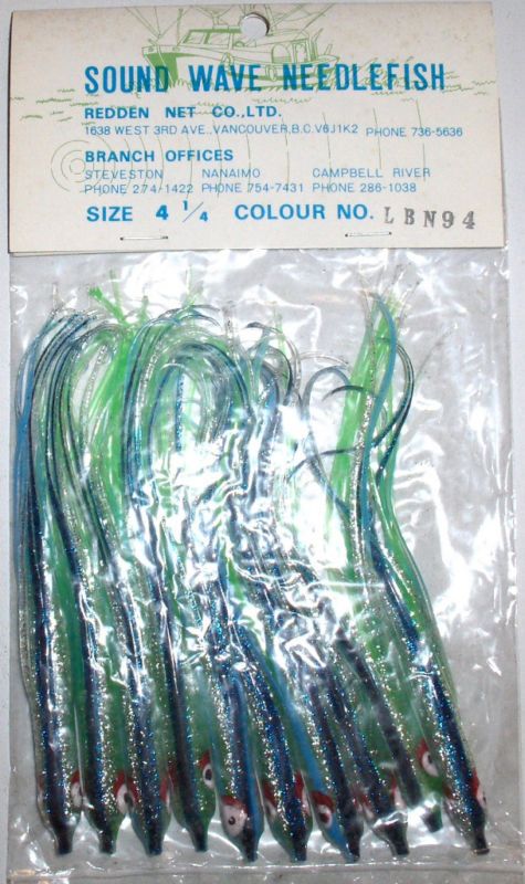 10 4¼ Needlefish Lures Salmon Fishing Tackle LBN94