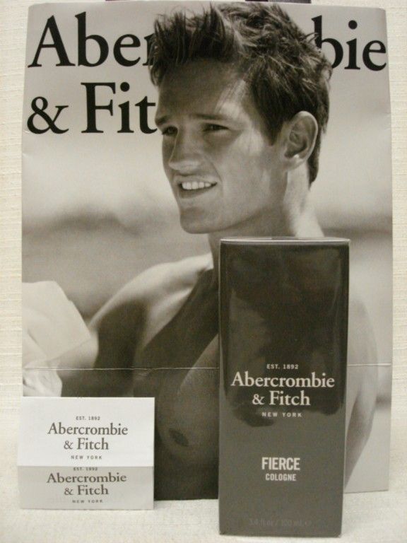 Abercrombie  Fierce  Cologne 3 4oz 100ml NIB SEALED