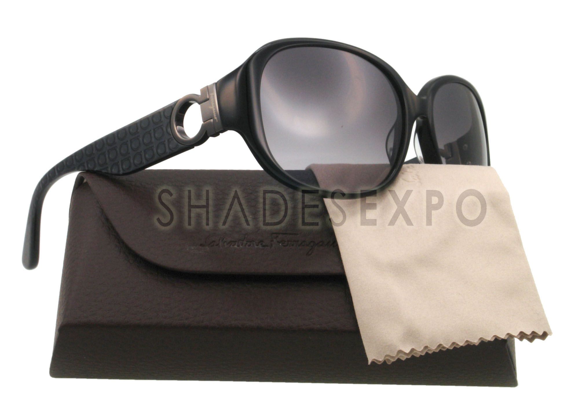 NEW Salvatore Ferragamo Sunglasses SF 609S BLACK 001 SF609