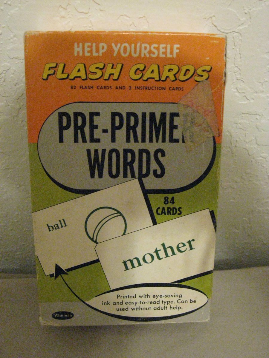 Vintage 1960s Addition Flash Cards (see details)