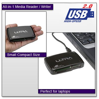  media formats with this new ultra all in one card reader writer