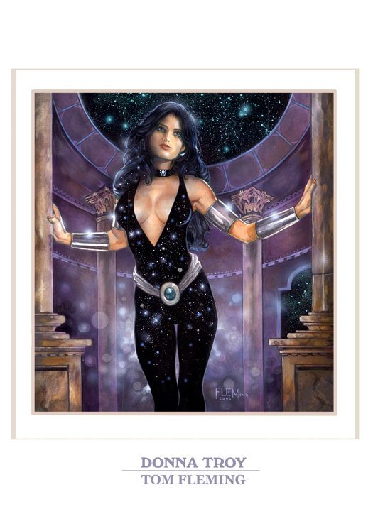  Donna Troy Print Hot Tom Fleming