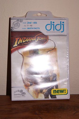 New Leap Frog Didj Indian Jones Math Facts Ages 7 10