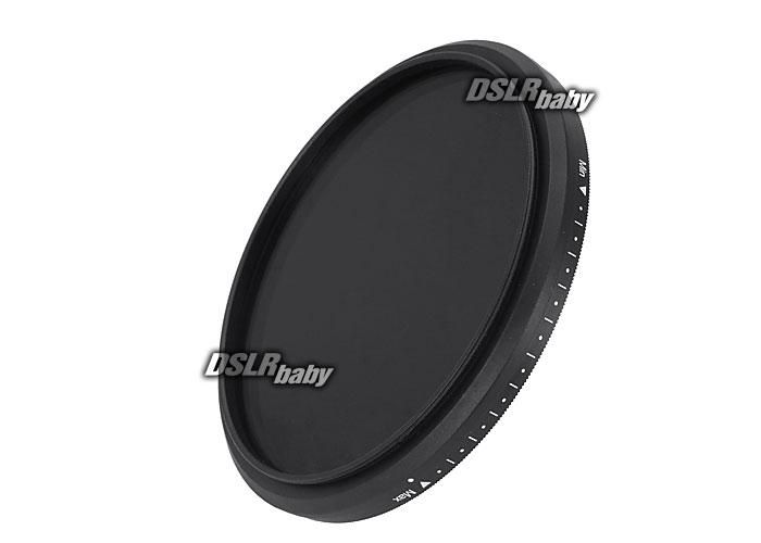 Fotga 72mm Slim Fader ND Neutral Density Filter ND2 to ND400 Wide