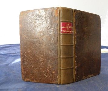 1725 Fenelon Les Avantures de Telemaque Didactic French Novel