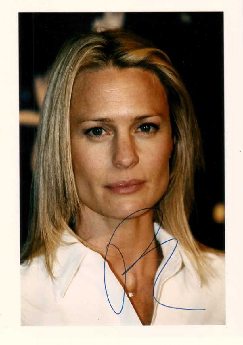  Robin Wright Penn Autogramm Grossfoto