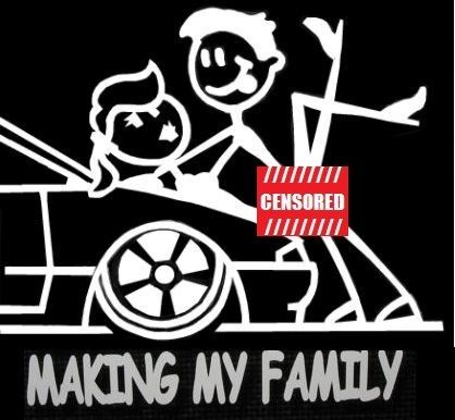 Making My Family Sticker Suit JDM BNS B s s14 300zx STI HSV FPV GT SS