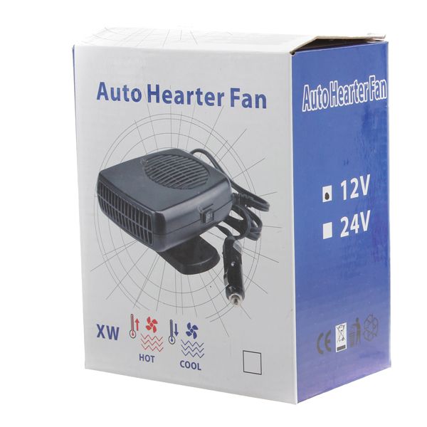 New Auto Heater Fan 12V 150W Interior Heater Fan Defroster For Plug In