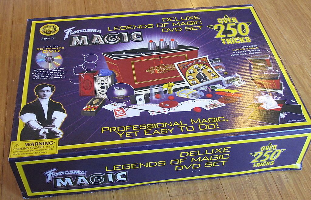 Fantasma Deluxe Legends of Magic DVD Box Set Over 250 Tricks