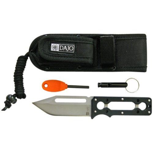  My Fire DAJO Camping Survivor Firesteel Knife Whistle Flint Lighter