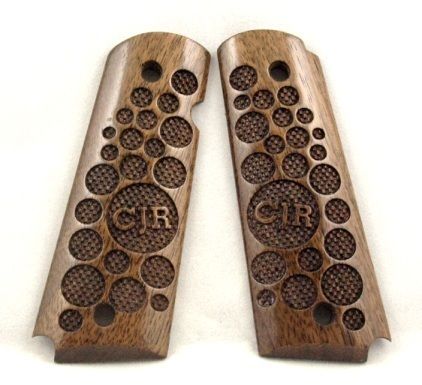 Personalized walnut 1911 pistol grips 1911 FIZZ