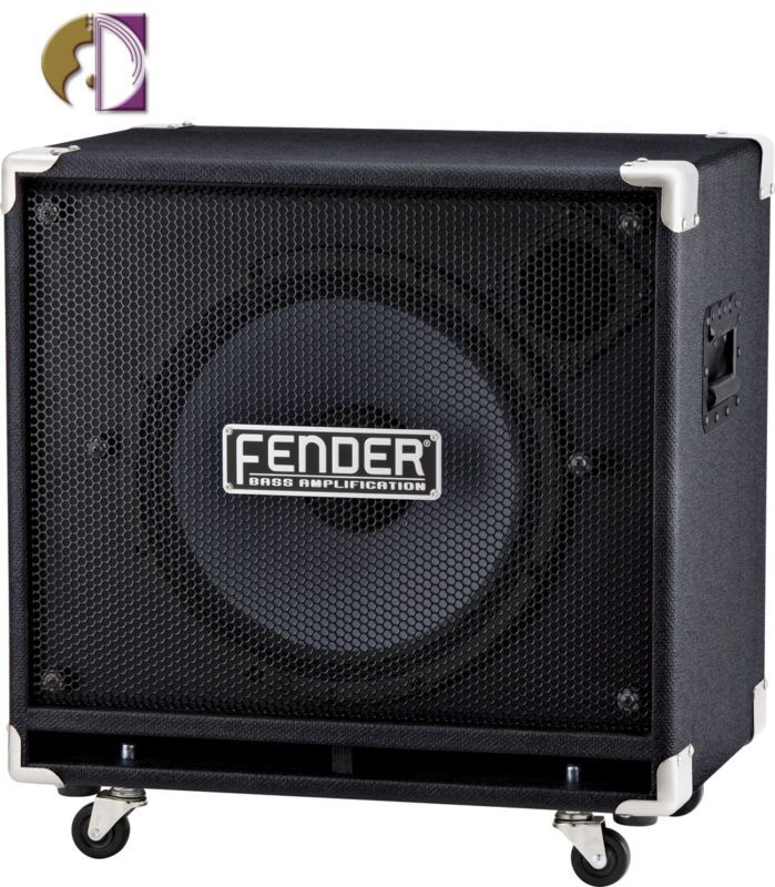 Fender 115 Pro 800W Bass Speaker Cabinet Black Special Design Eminence