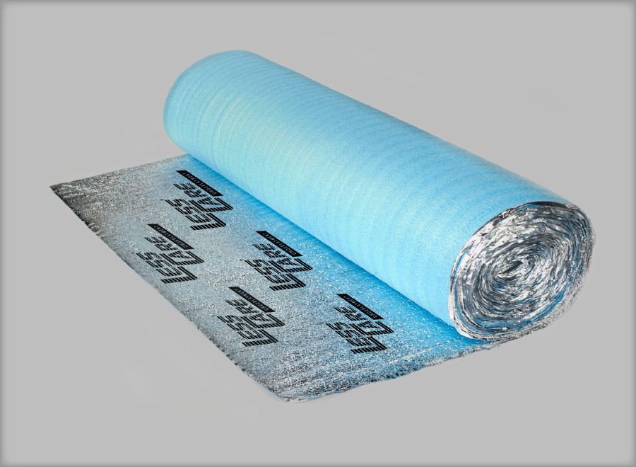 flooring foam underlayment with aluminum foil 3mm 200 sq ft