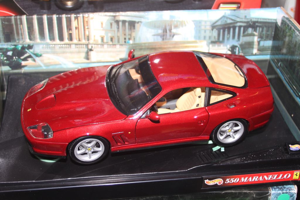 Scuderia Ferrari 550 Maranello Italian Sports Car 1 18 Diecast Car Hot