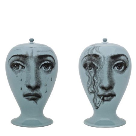 PIERO FORNASETTI VASE raymor mangiarotti bitossi panton venini eames