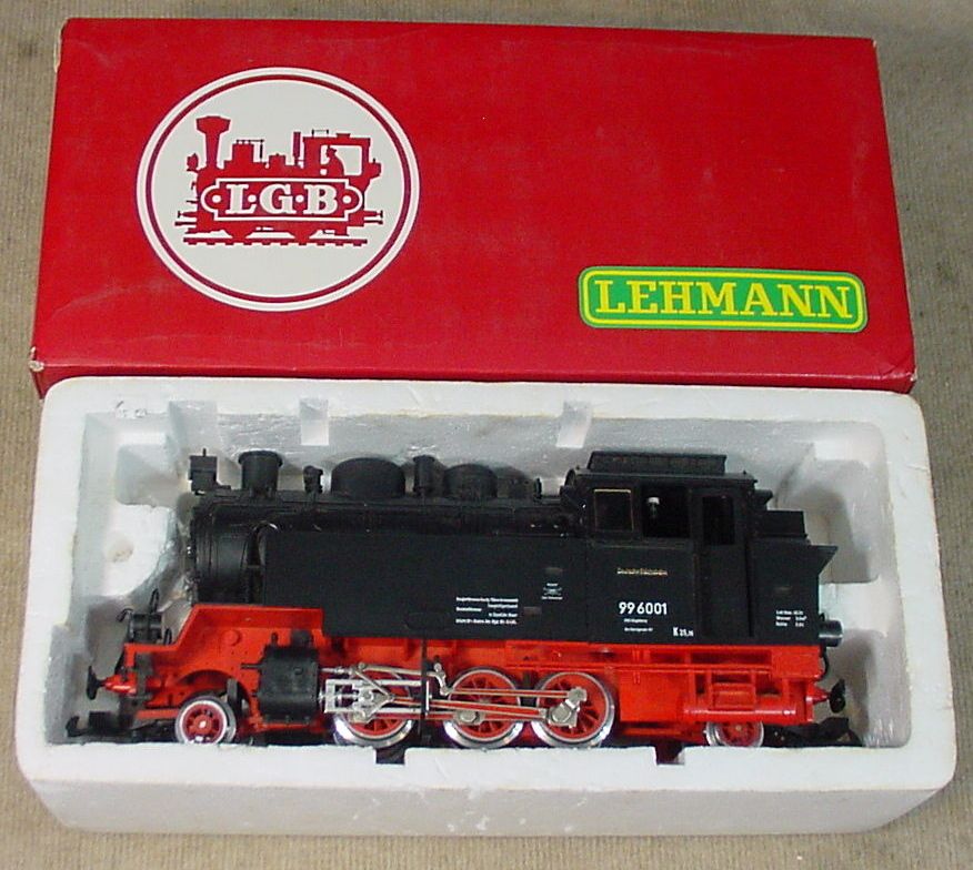 LGB LEHMANN G GAUGE 2080 D HARZ QUERBAHN 996001 2 6 2 STEAM LOCOMOTIVE