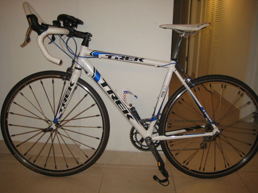  2011 Trek Frame and Fork 54cm White Blue