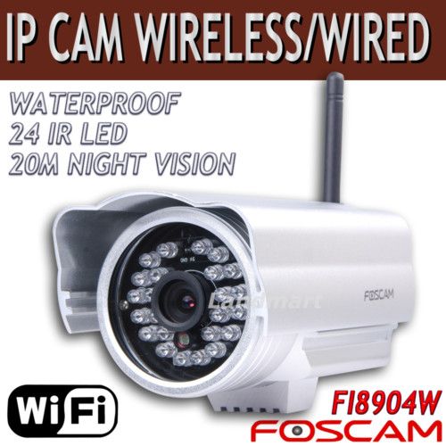 Foscam FI8904W 24 LED Wireless IP WiFi Camera Outdoor