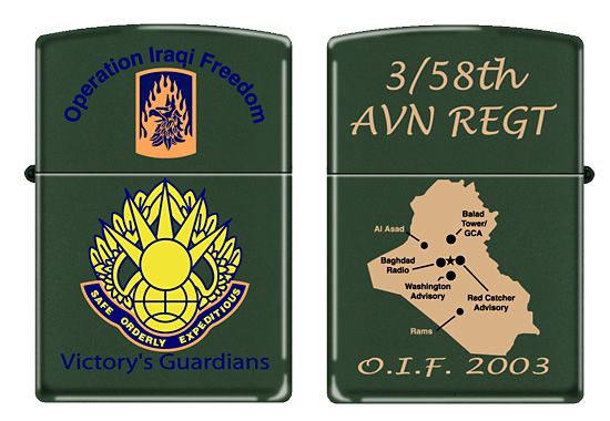  3 58th AVN Regt Zippo OIF 2003