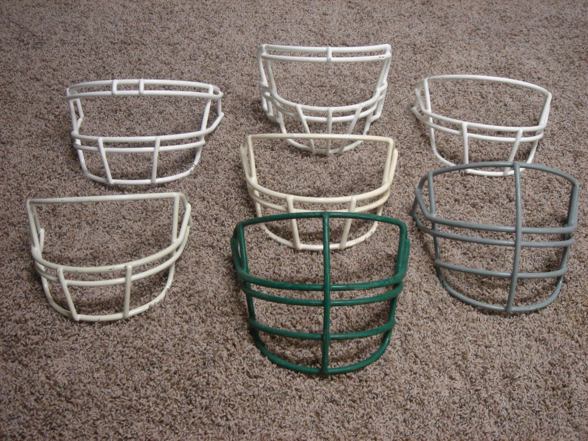  Football Facemask Lot Schutt Riddell