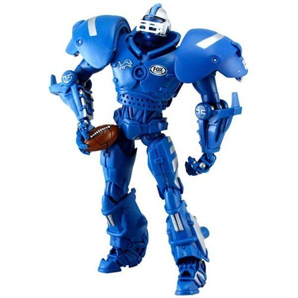   NIB Detroit Lions Team Cleatus NFL Football Team Robot FOX Sports 11