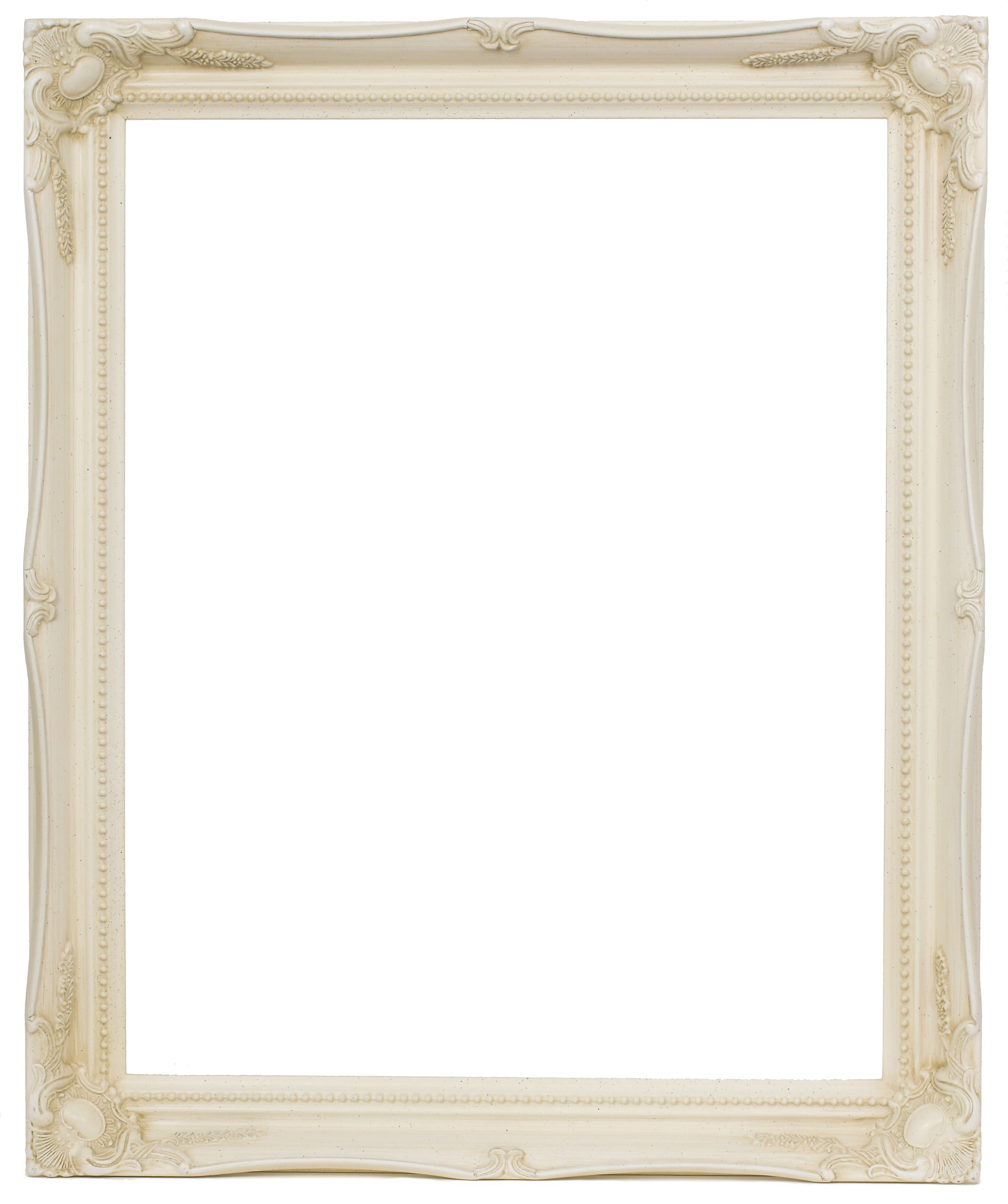 Swept Antique Effect Wood Frames 2 Empty or Plastic Glass Backing