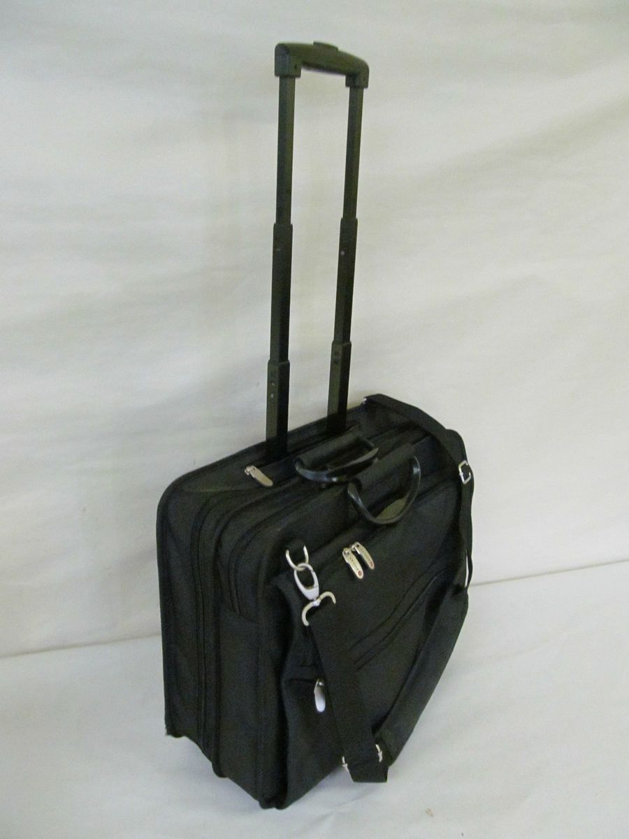 FORAY TRAVEL BAG LAPTOP COMPUTER BAG SUITCASE LUGGAGE CASE WITH WHEELS