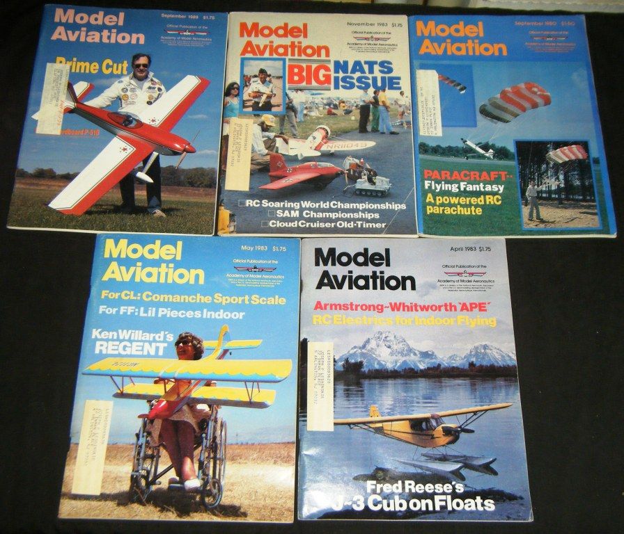  1980s MAGAZINE SET Fred Reese, Ken Willard, Garbo Copter