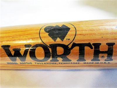 Jose Canseco Worth Tennessee Thumper Baseball Bat