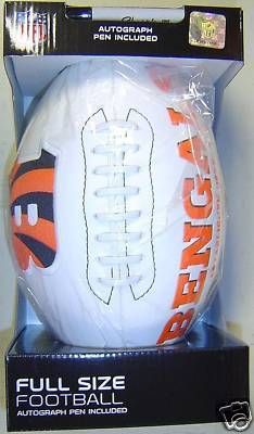  Rawlings White Full Size Fotoball Autograph Football in Box